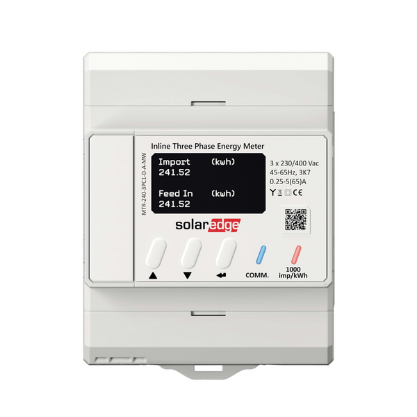 SolarEdge inline meter- 1 Phase 65A, w/o ENET (MTR-240-1PC1-DW-MW)