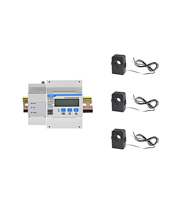 SAJ Three phase 24h load consumption monitoring kit w/DTSU666 w/3x100A CTs