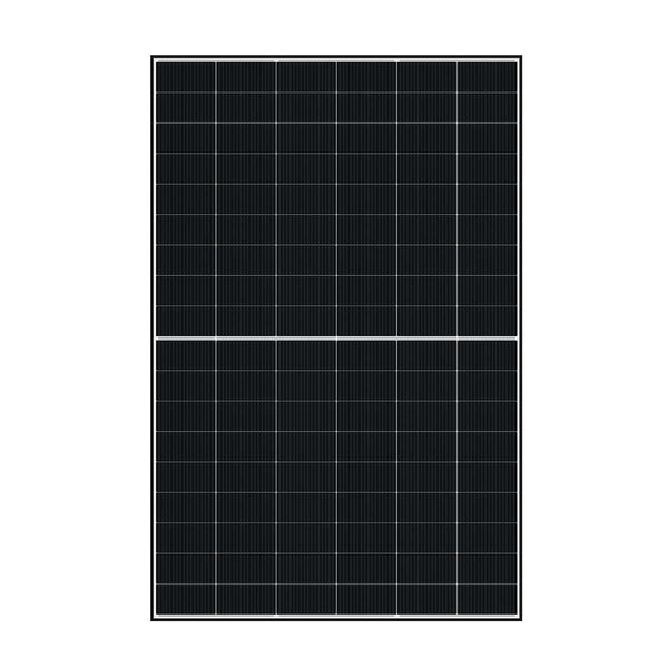 DMEGC 440W N-Type Bifacial with Double Glass (Black Frame with white glass)