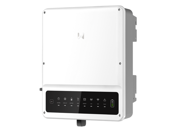 GoodWe N-EH Battery Ready Hybrid HV Inverter 5.0kW 1 Phase 2 MPPT w/wifi w/DCI w/ GM1000 w/Backup (GW5000N-EH)