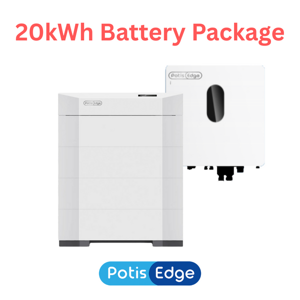 PotisEdge Battery Package (20kWh Battery + 6kW Inverter) - 5% Deposit